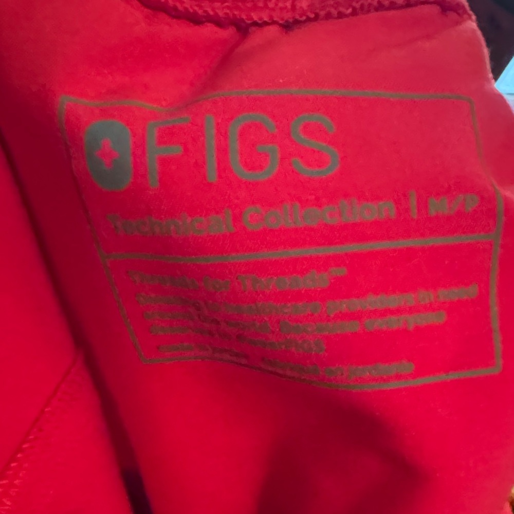 Figs Technical Collection MVP Red Top